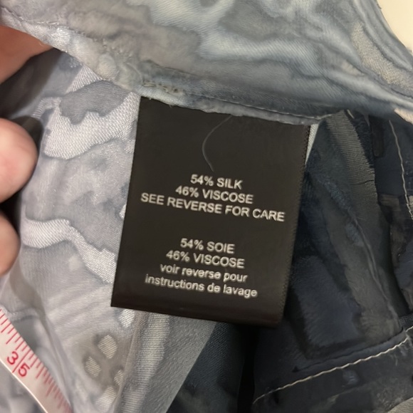 Patterson J Kincaid silk velvet burnout kimono - Picture 6 of 6